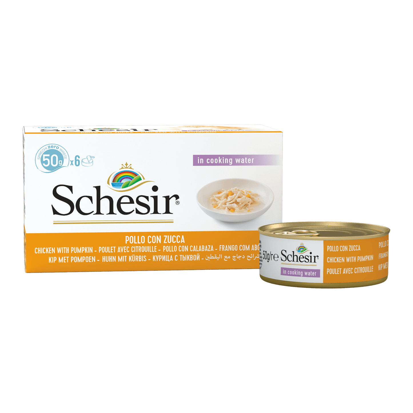 Schesir Cat Multipack Wet Cat Food (6 X 50 G)