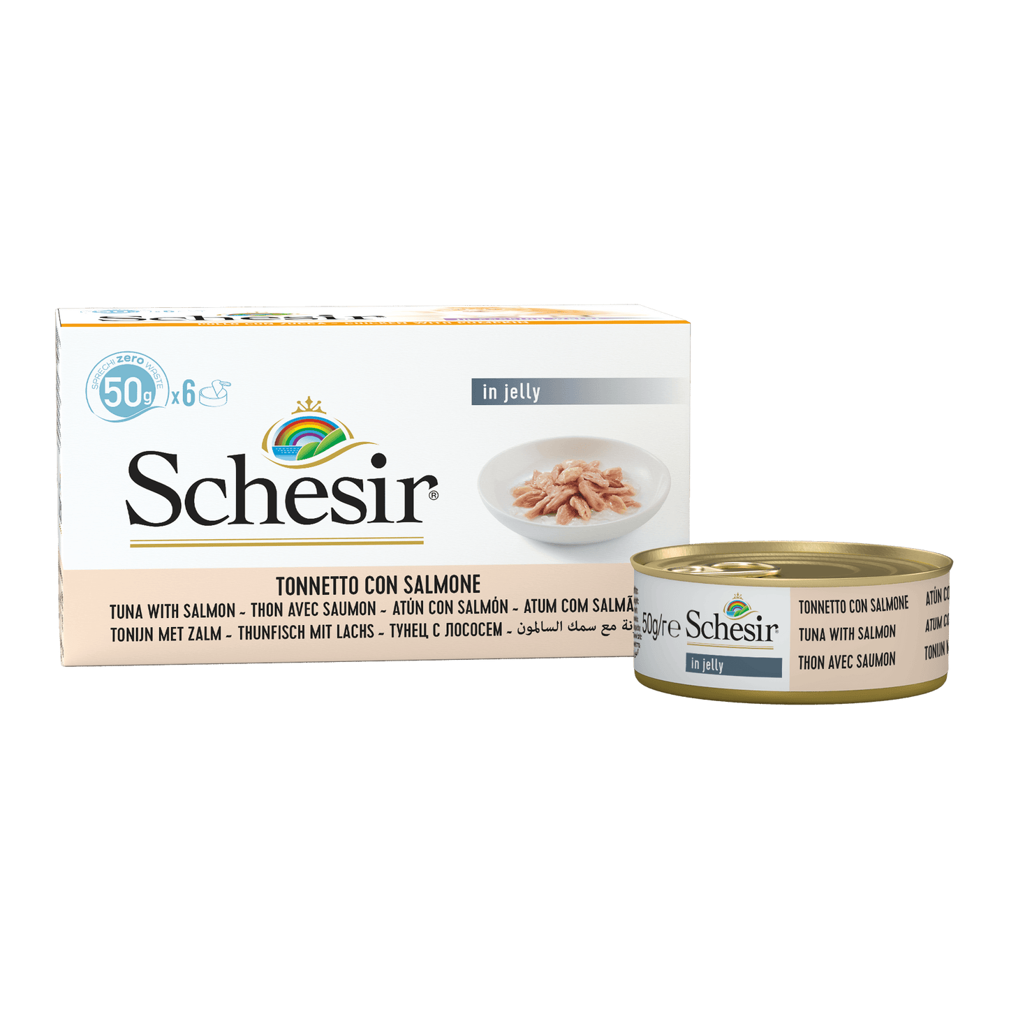 Schesir Cat Multipack Wet Cat Food (6 X 50 G)