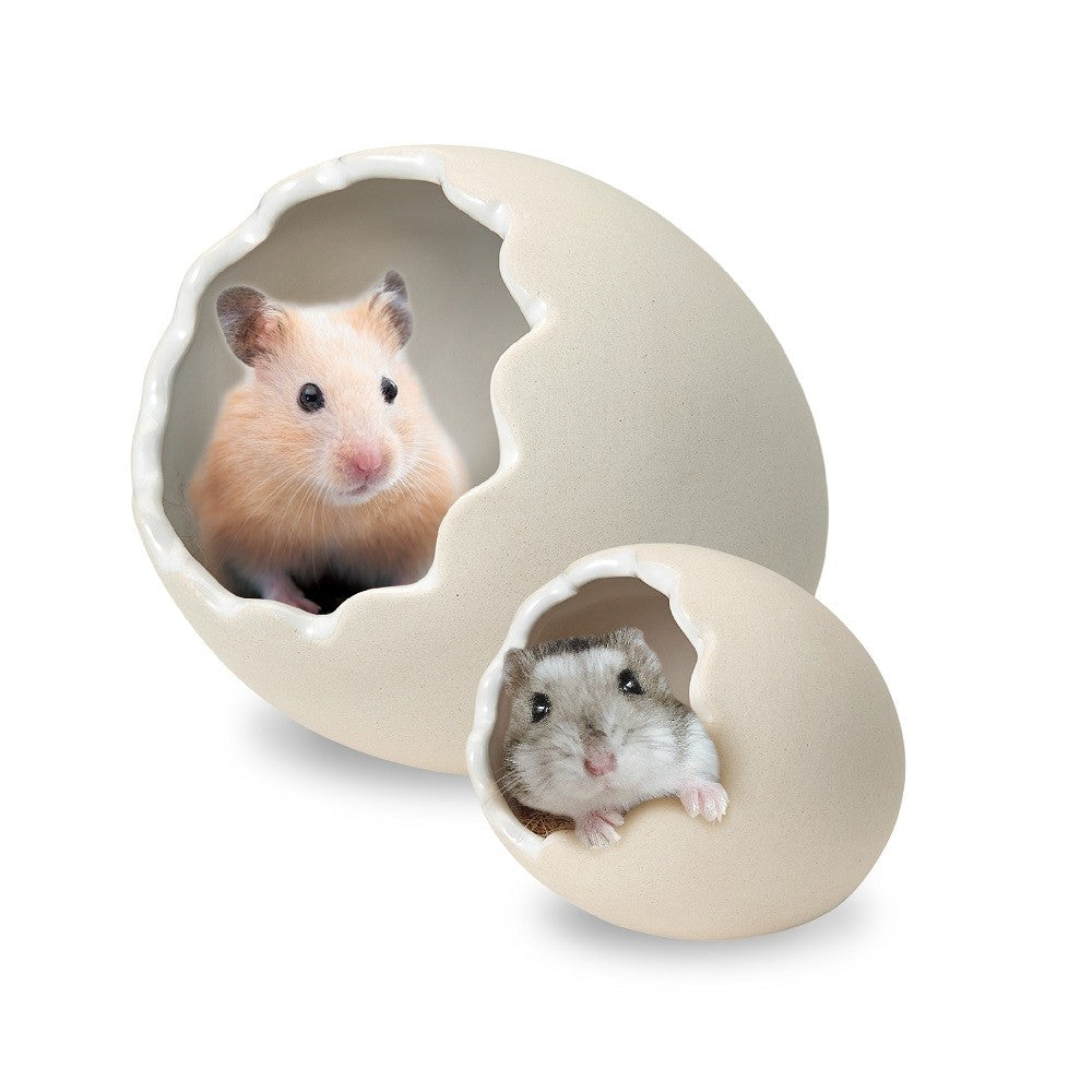 Marukan Egg Shape House for Hamster (Small & Medium)