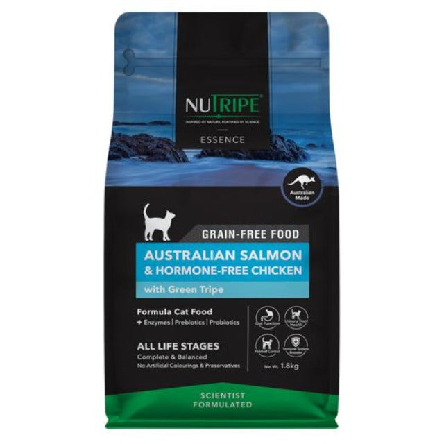Nutripe Essence Australian Australian Grain Free Dry Cat Food (200g & 1.8kg)