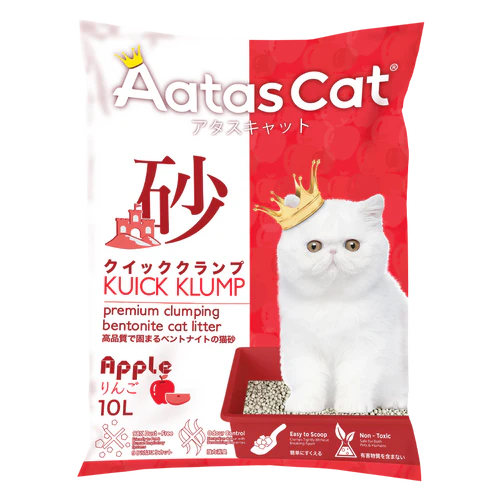 Aatas Cat Kuick Klump Clumping Bentonite Litter 10L