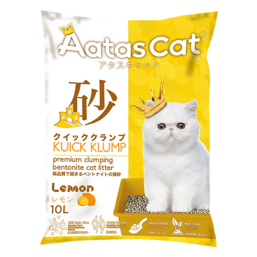 Aatas Cat Kuick Klump Clumping Bentonite Litter 10L