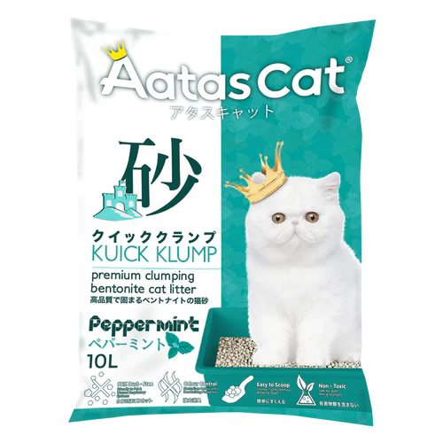 Aatas Cat Kuick Klump Clumping Bentonite Litter 10L