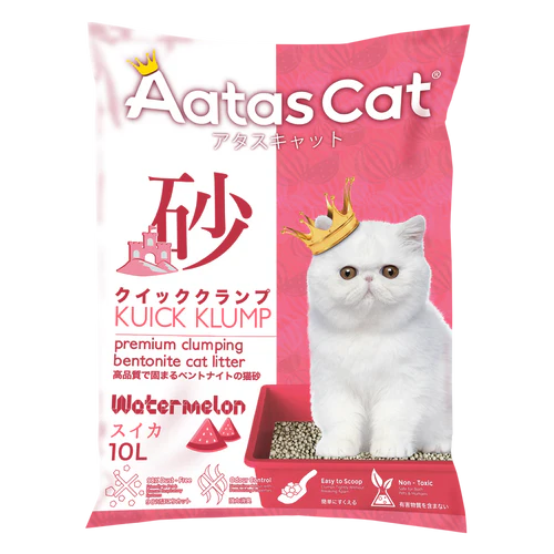 Aatas Cat Kuick Klump Clumping Bentonite Litter 10L