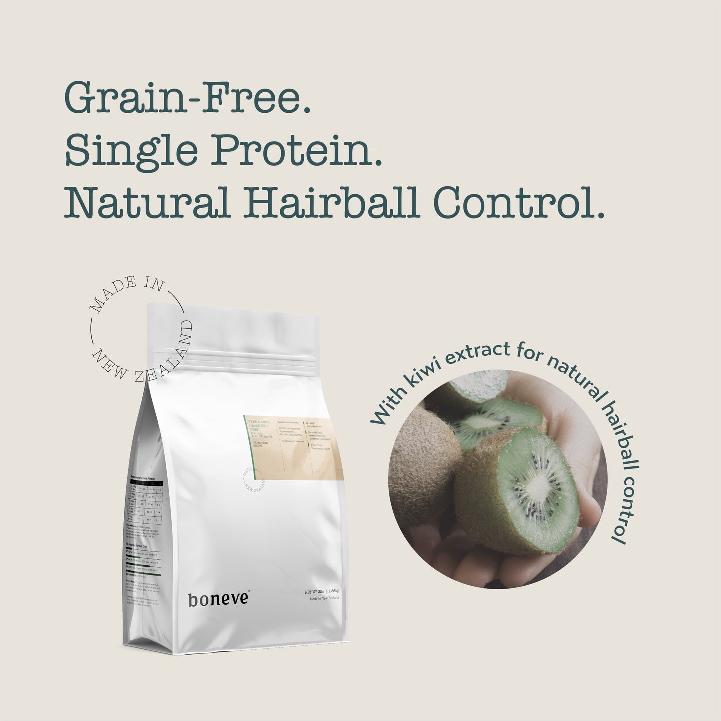 Boneve Grain Free Dry Cat Food (Mackerel)