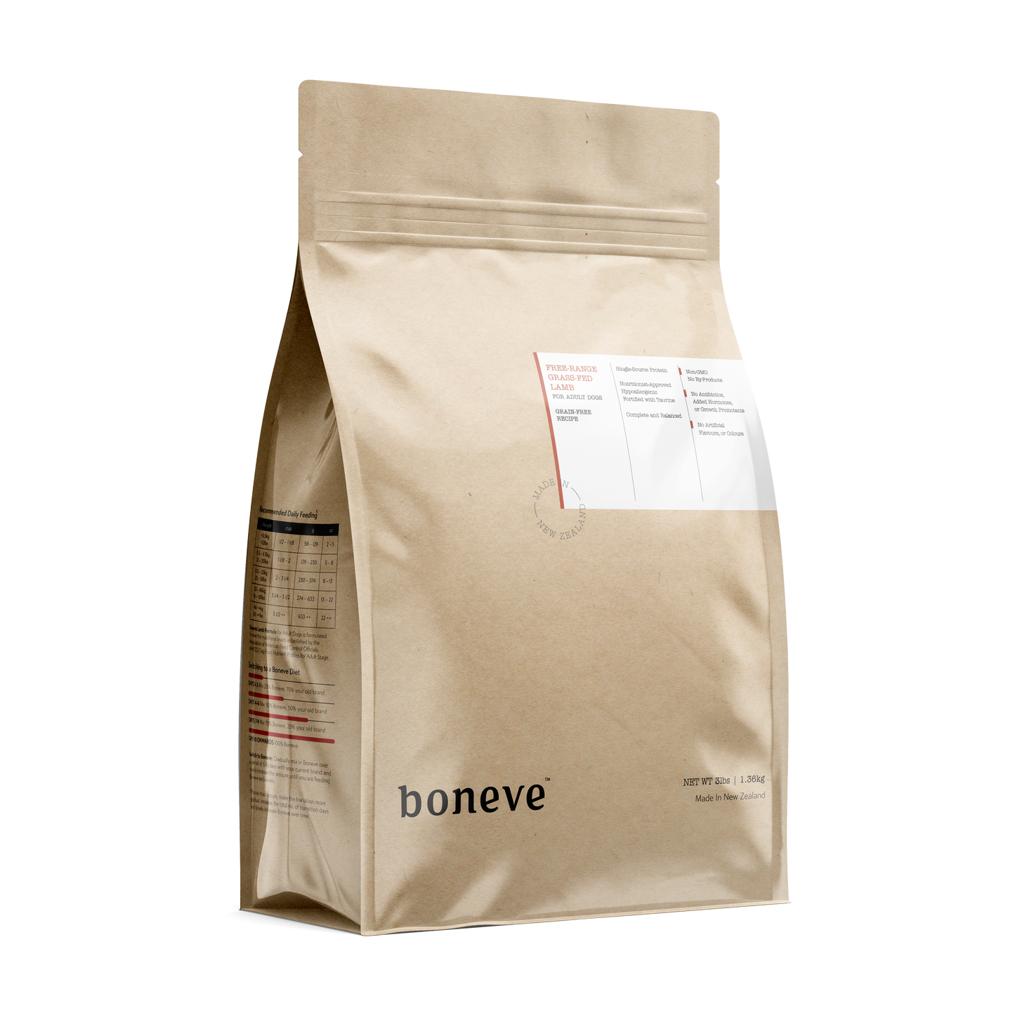 Boneve Grain Free Dried Dog Food (Lamb)