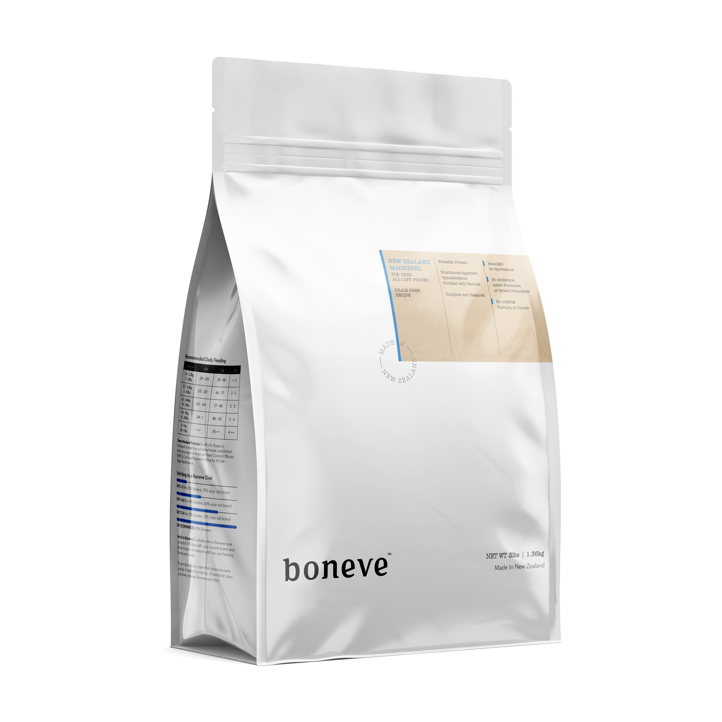 Boneve Grain Free Dry Cat Food (Mackerel)