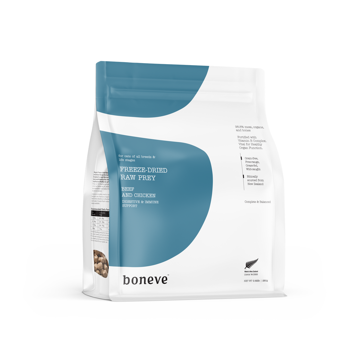 Boneve Freeze Dried Cat Food (Beef & Chicken)