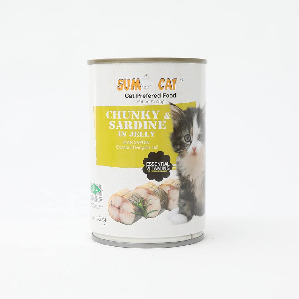 Sumo Cat Jelly Series Wet Cat Food 400G x 24 with Fish