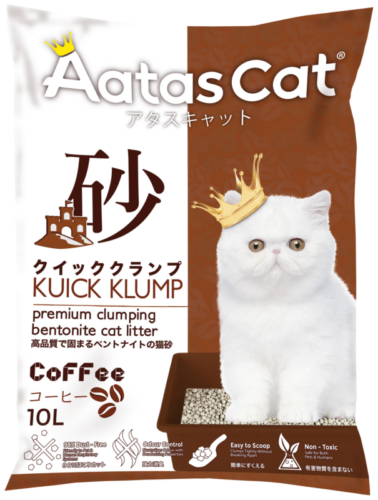 Aatas Cat Kuick Klump Clumping Bentonite Litter 10L