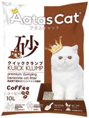 Aatas Cat Kuick Klump Clumping Bentonite Litter 10L