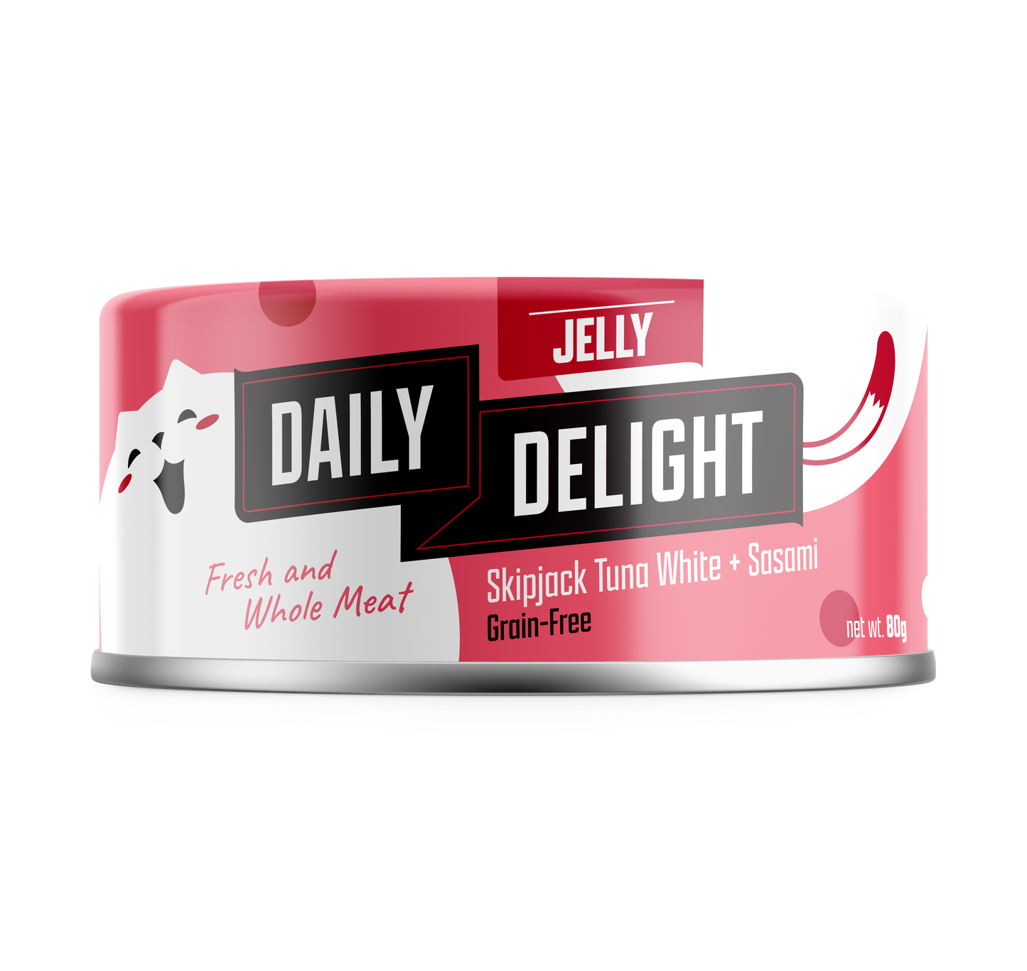 Daily Delight Jelly Skipjack Tuna Wet Cat Food 80g