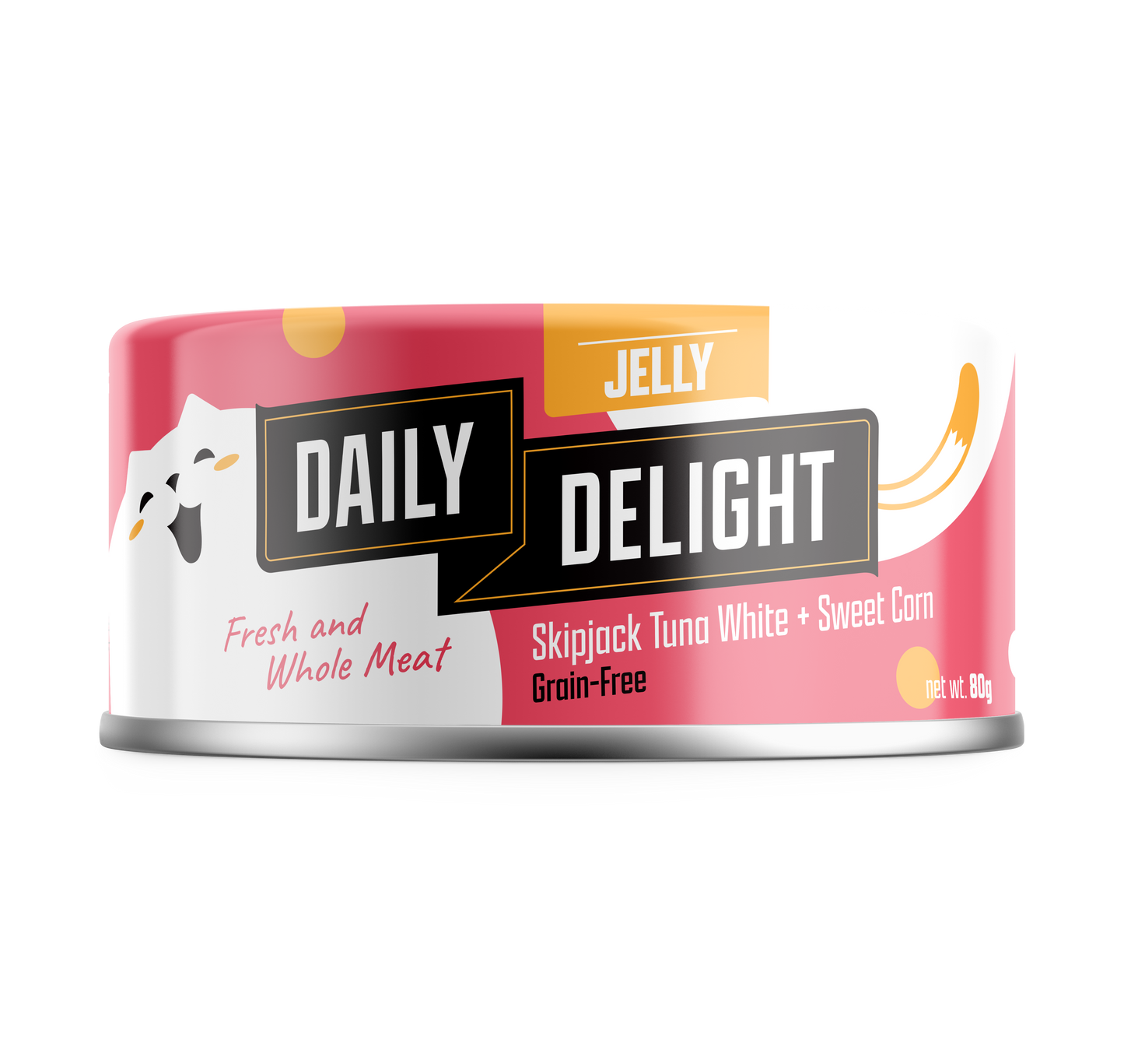 Daily Delight Jelly Skipjack Tuna Wet Cat Food 80g