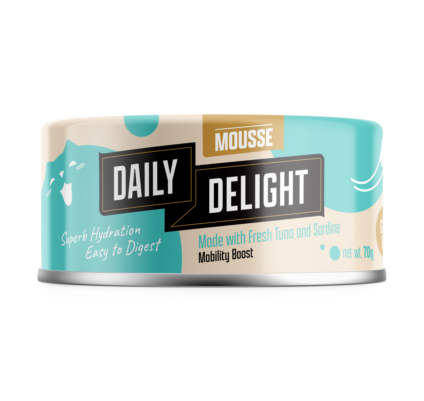 Daily Delight Mousse Wet Cat Food 70/80g
