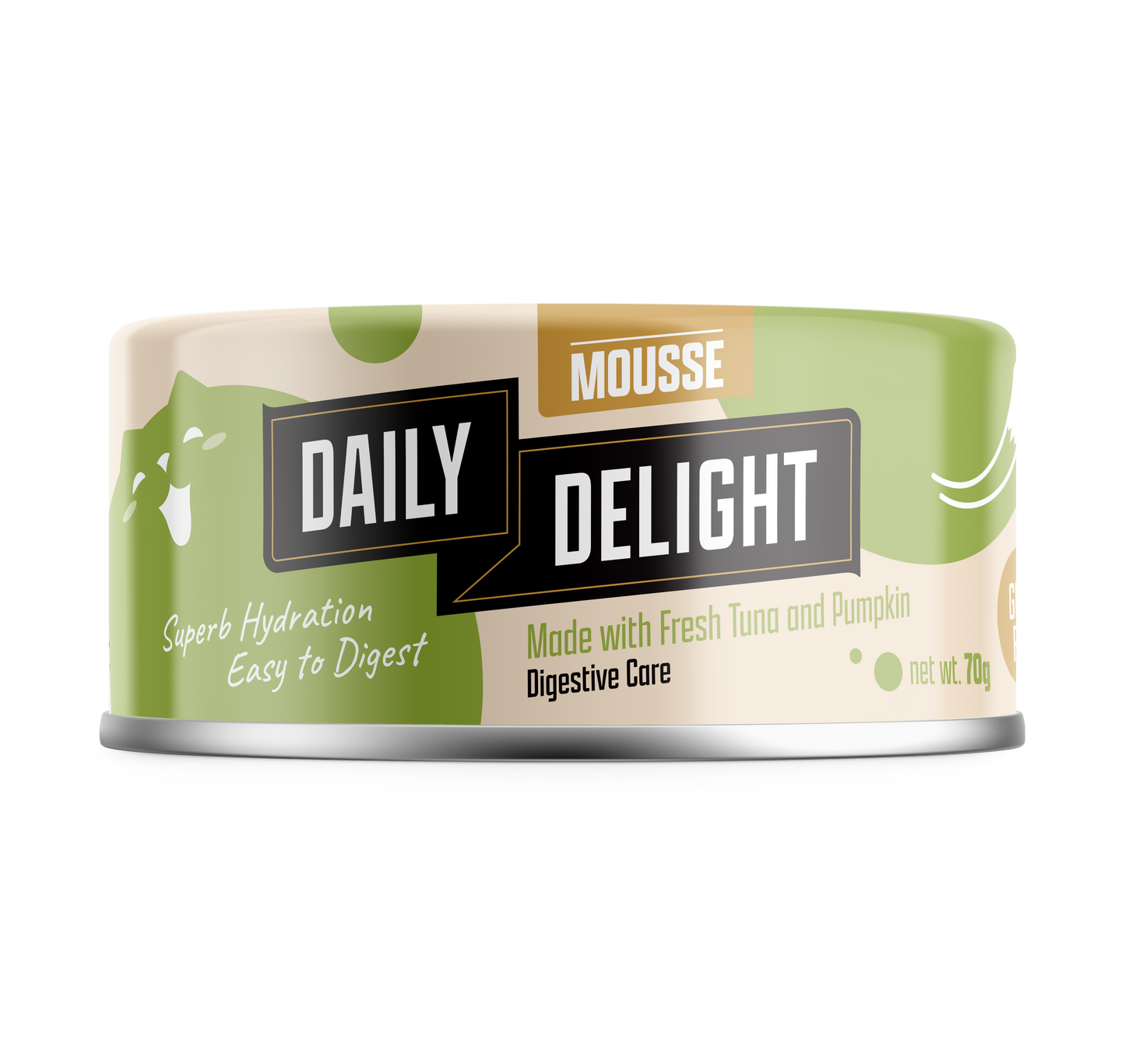 Daily Delight Mousse Wet Cat Food 70/80g