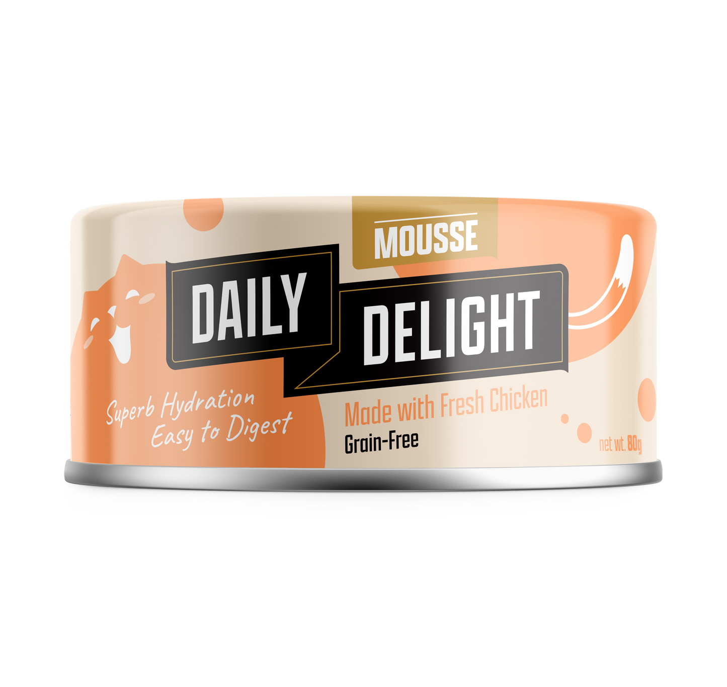 Daily Delight Mousse Wet Cat Food 70/80g