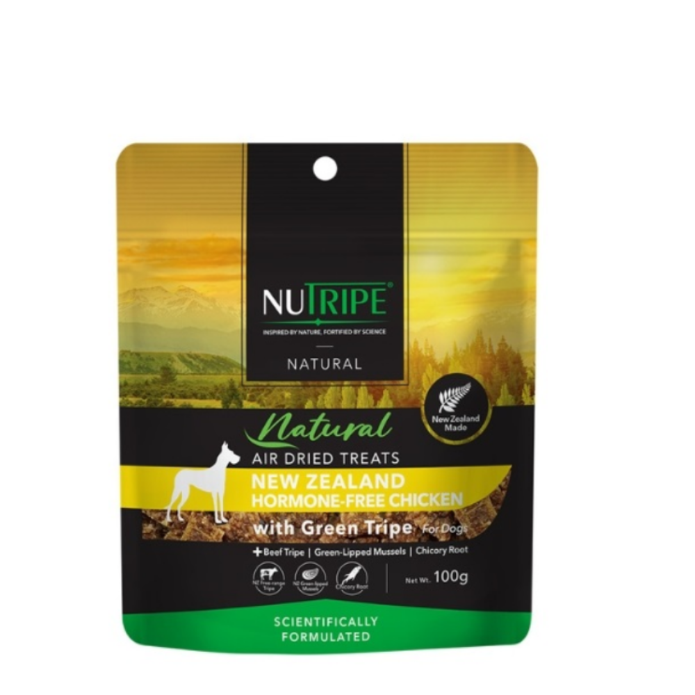 Nutripe Natural Air-Dried NZ Grass-Fed Dog Treats 100g