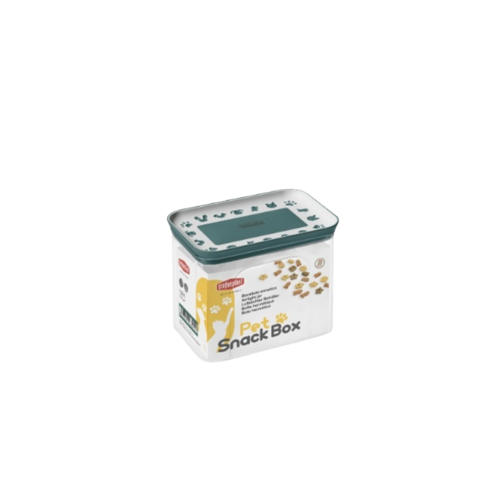 Stefanplast SnackBox Rectangular Airtight (1.2L & 2.2L)