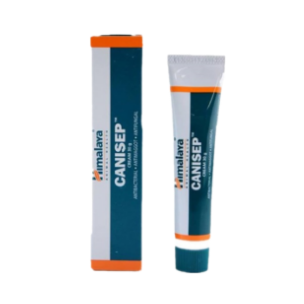 Himalaya Canisep Cream For Dog & Cat(Wound Healing, Antibacterial, & Antifungal) 30g