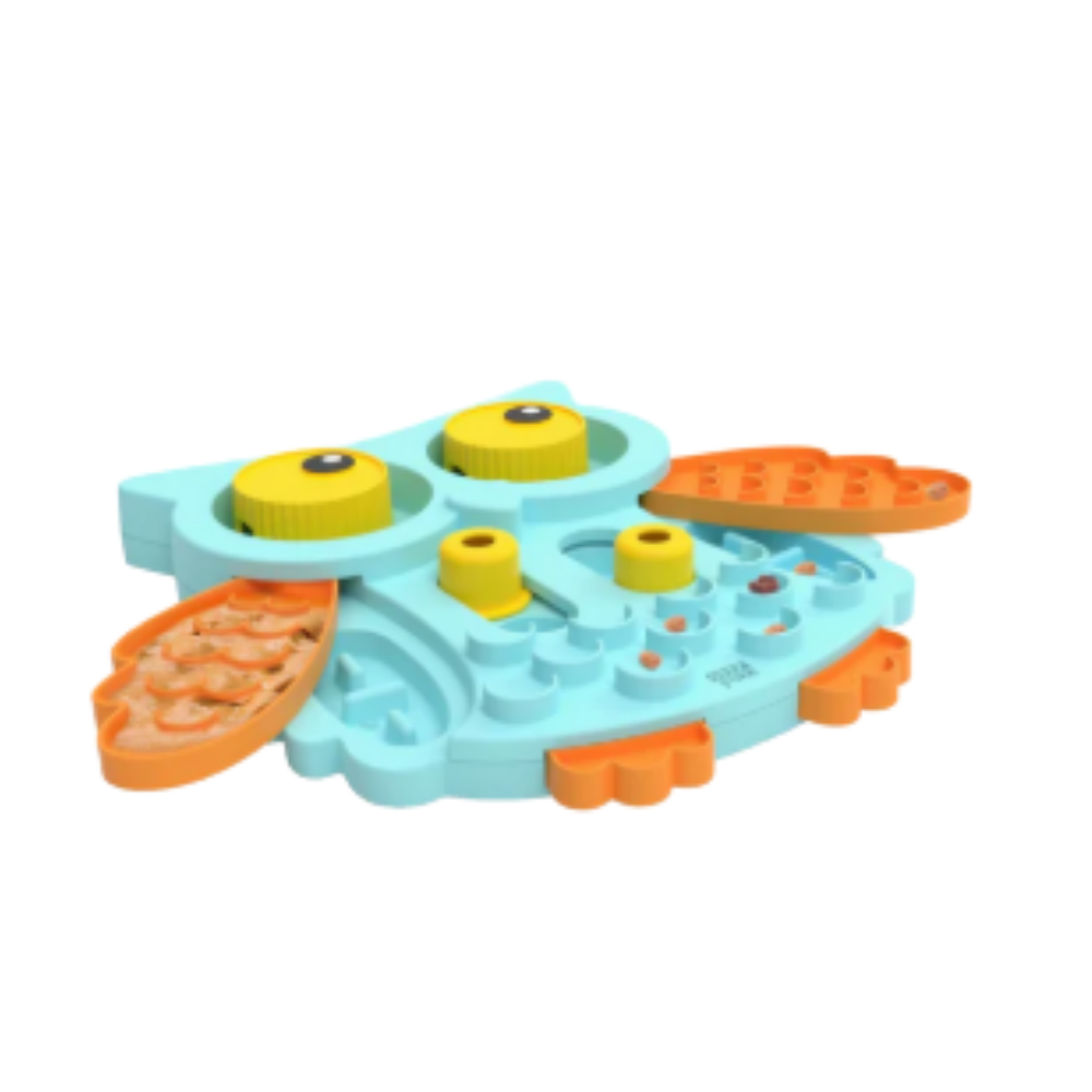 GiGwi Seek Yum Owl Puzzle Slow Feeder