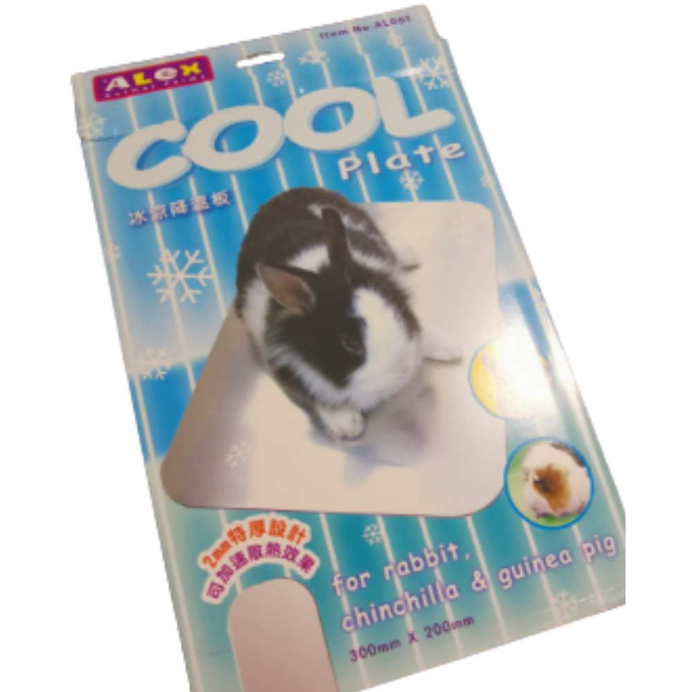 Alex Cool Plate for Rabbit, Chinchilla or Guinea Pig ( 300mm x 200mm)