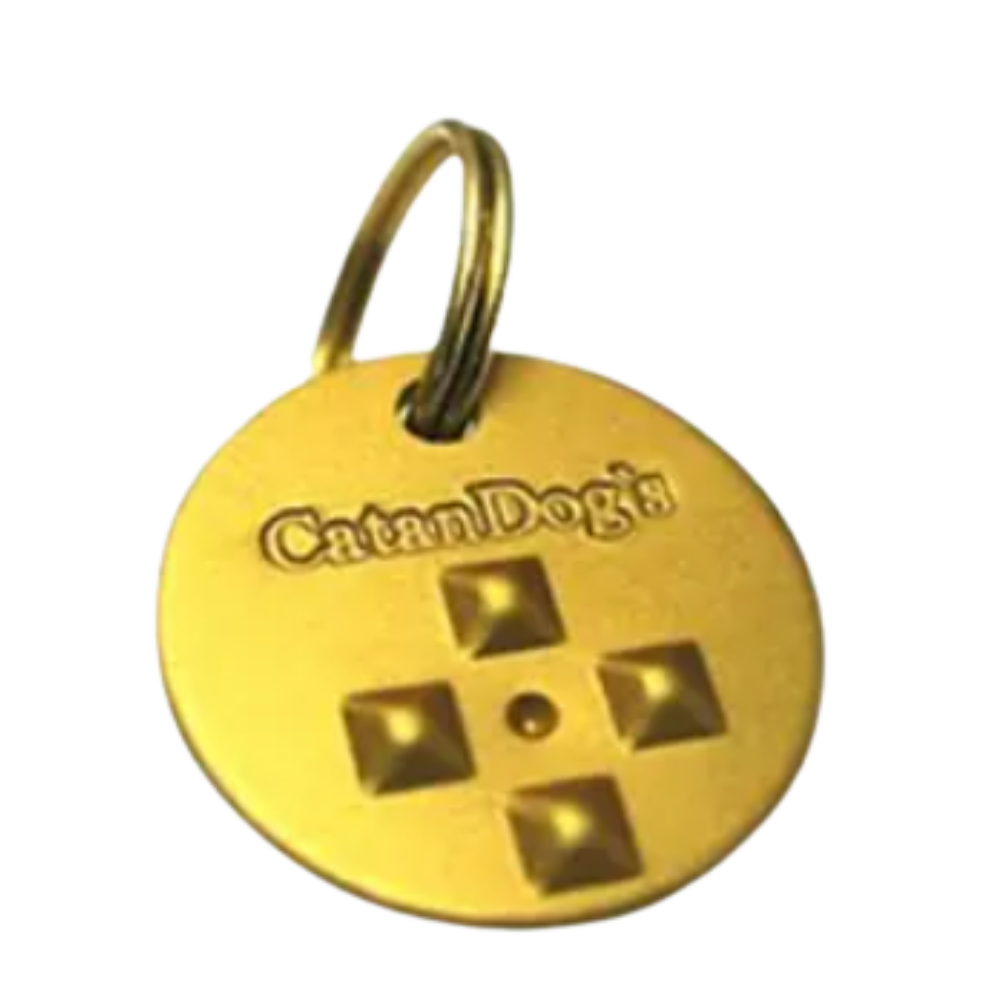 CatanDog's Anti Fleas & Ticks Metal Tag