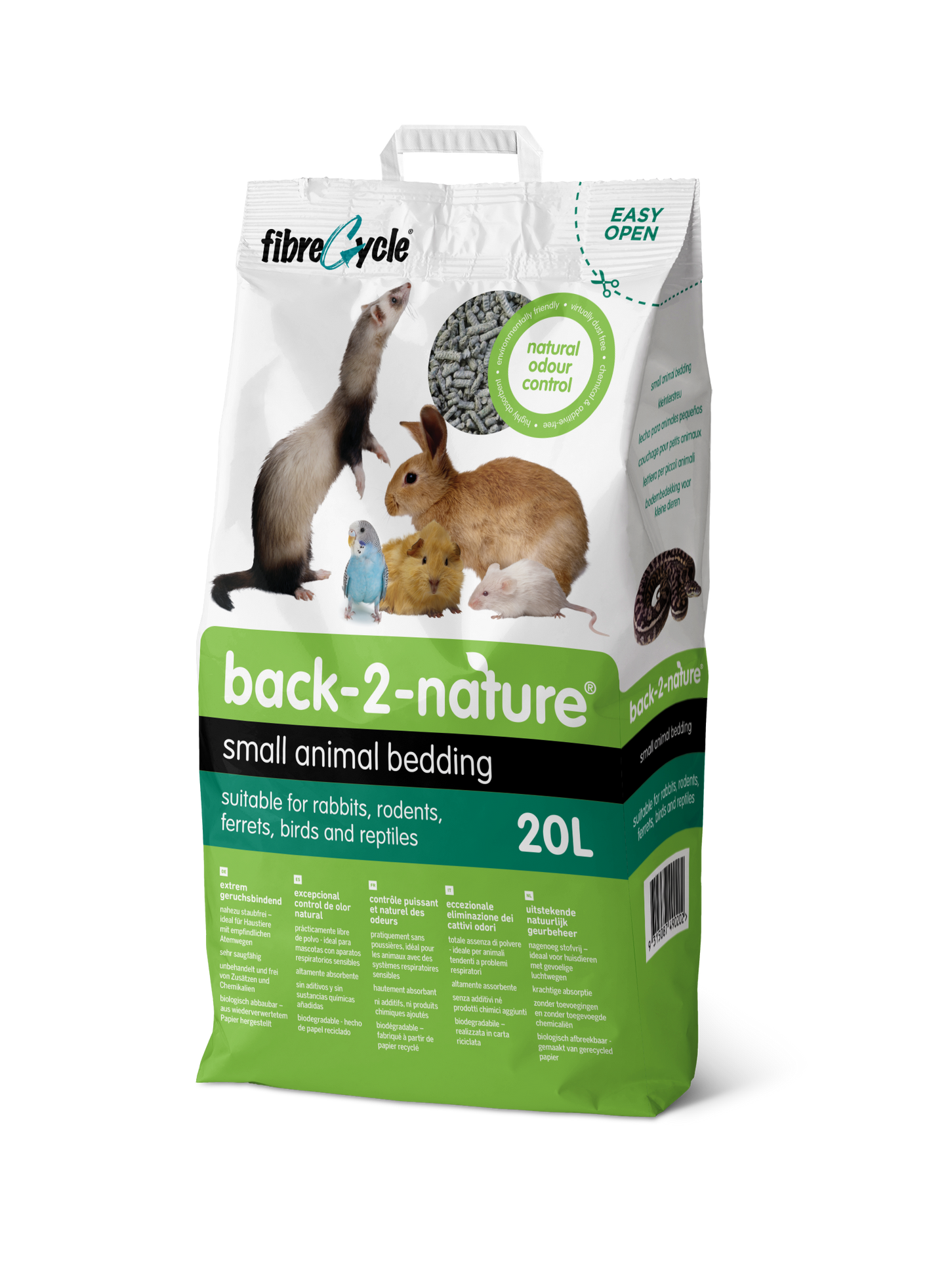 Back 2 Nature Small Animal Bedding 20L/30L