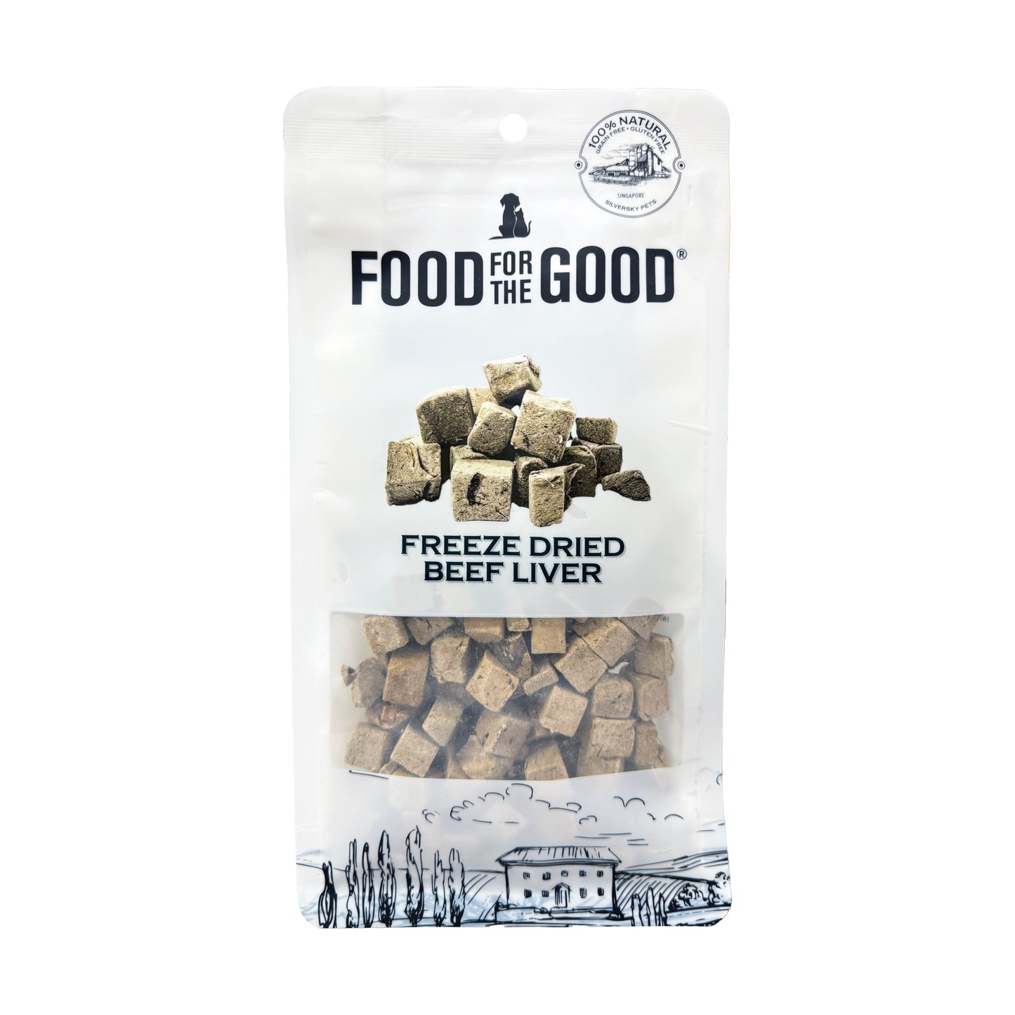 Food For The Good - Freeze Dried Beef Liver Cat & Dog Treats