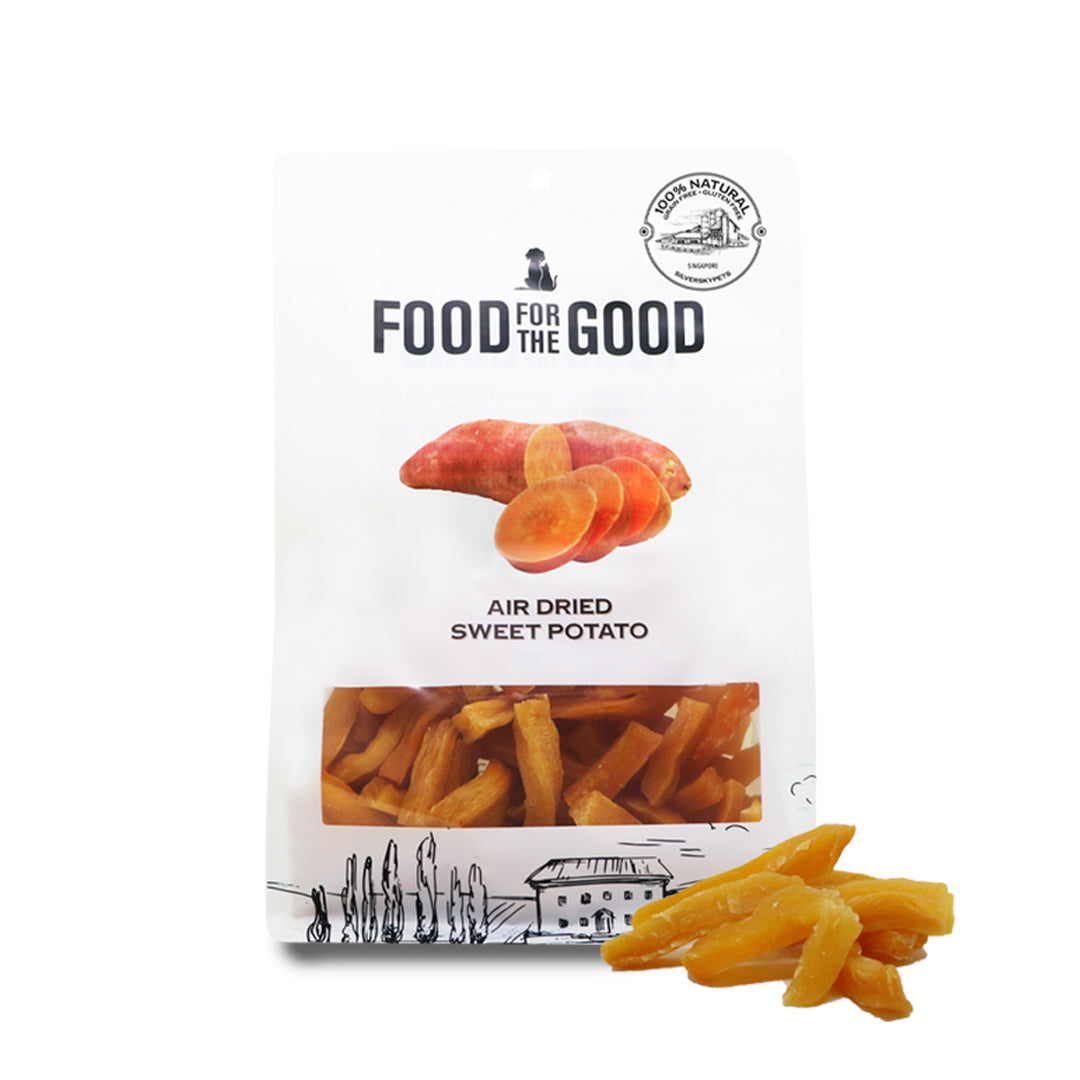 Food For The Good - Air Dried Sweet Potato Cat & Dog Treats