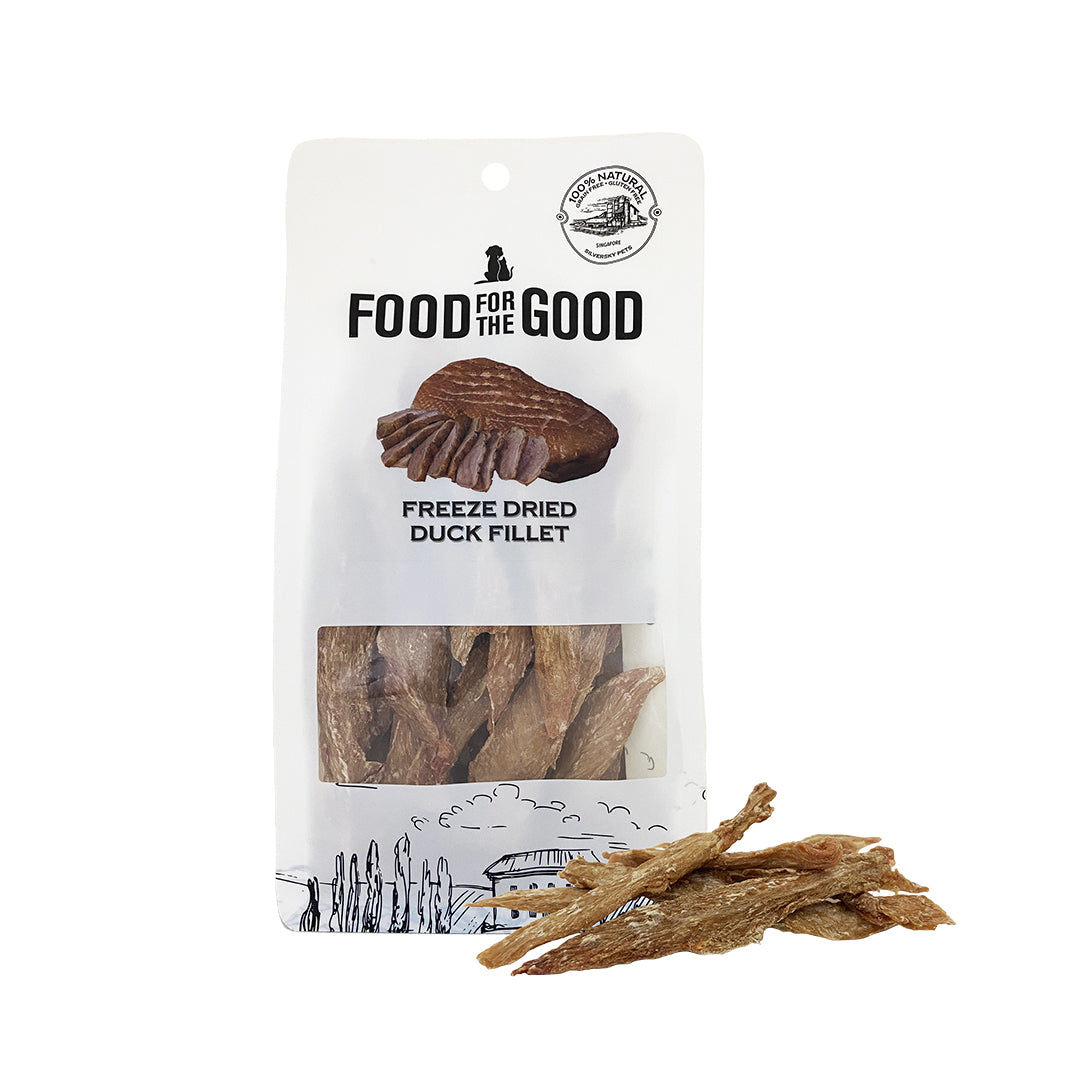 Food For The Good - Freeze Dried Duck Fillet Cat & Dog Treats