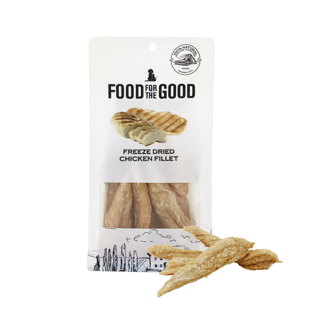 Food For The Good - Freeze Dried Chicken Fillet Cat & Dog Treats