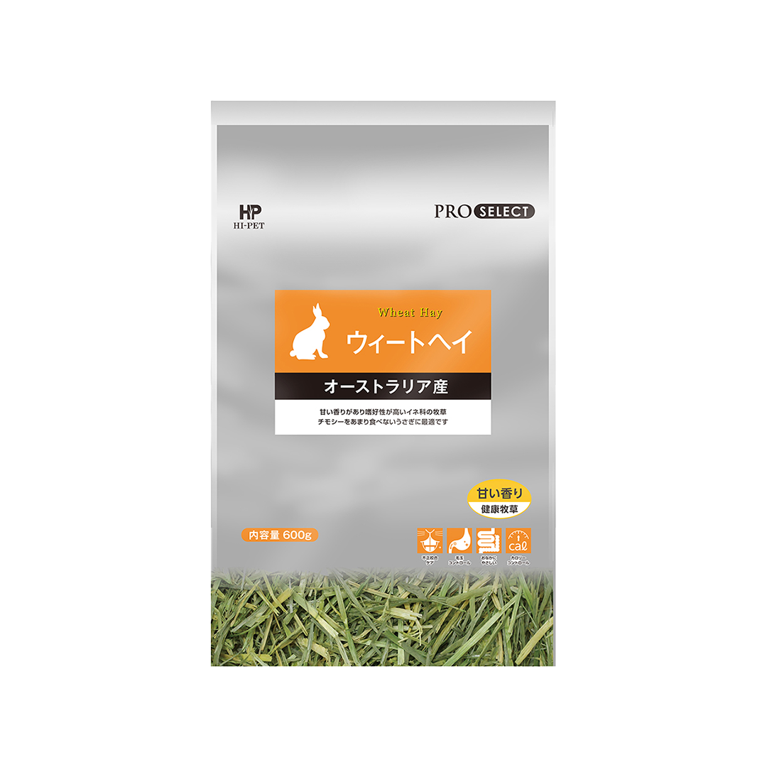 Hi-Pet Pro-select Wheat Hay 600 g