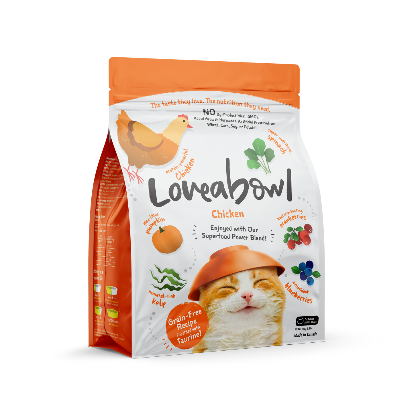 Loveabowl Grain Free Dry Cat Food (Chicken)