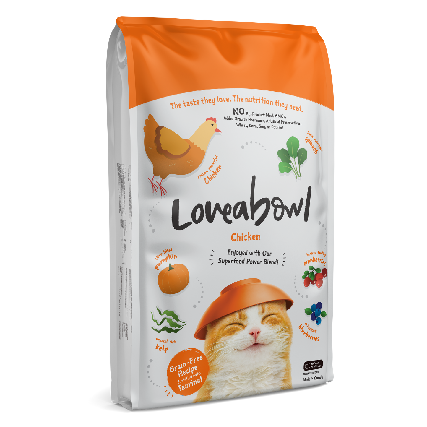 Loveabowl Grain Free Dry Cat Food (Chicken)