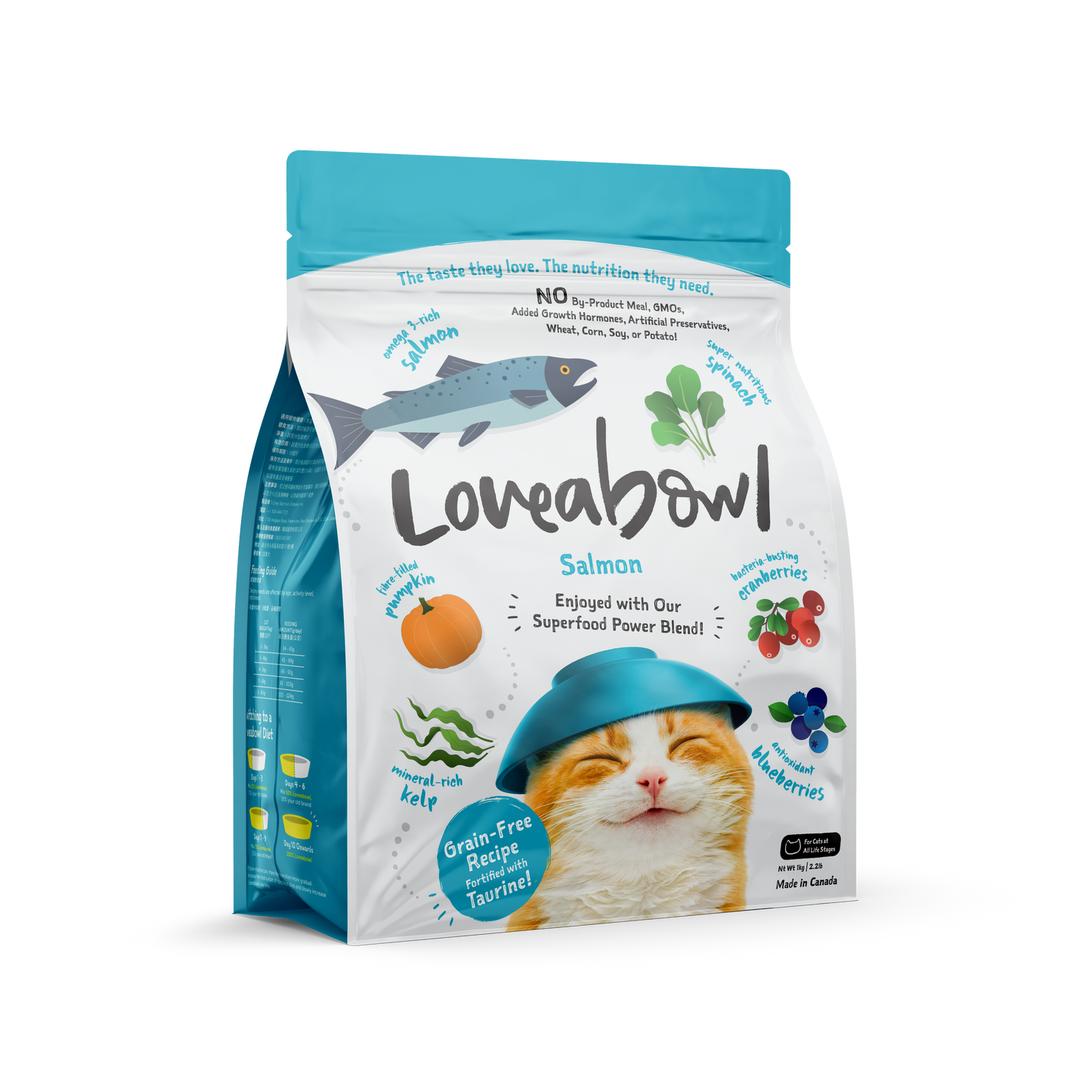 Loveabowl Grain Free Dry Cat Food (Salmon)