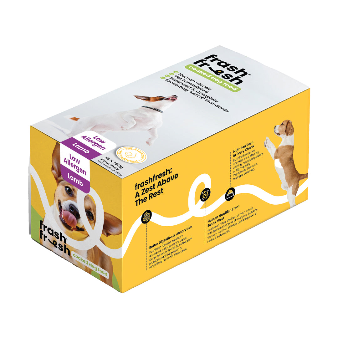 frashfresh Cooked Dog Food with NutriAbsorb™ (Low-Allergen Lamb)