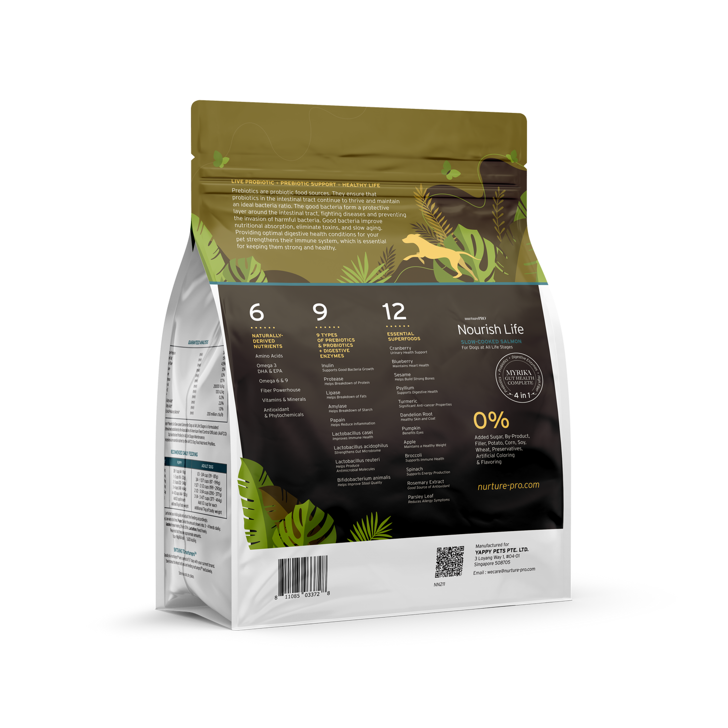 Nurture Pro Nourish Life Slow-cooked Dry Dog Food (Salmon)