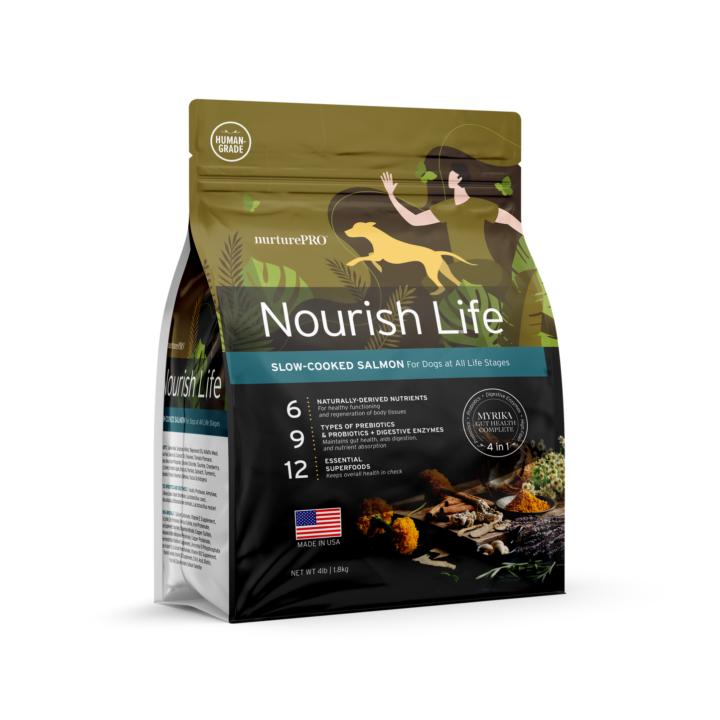 Nurture Pro Nourish Life Slow-cooked Dry Dog Food (Salmon)