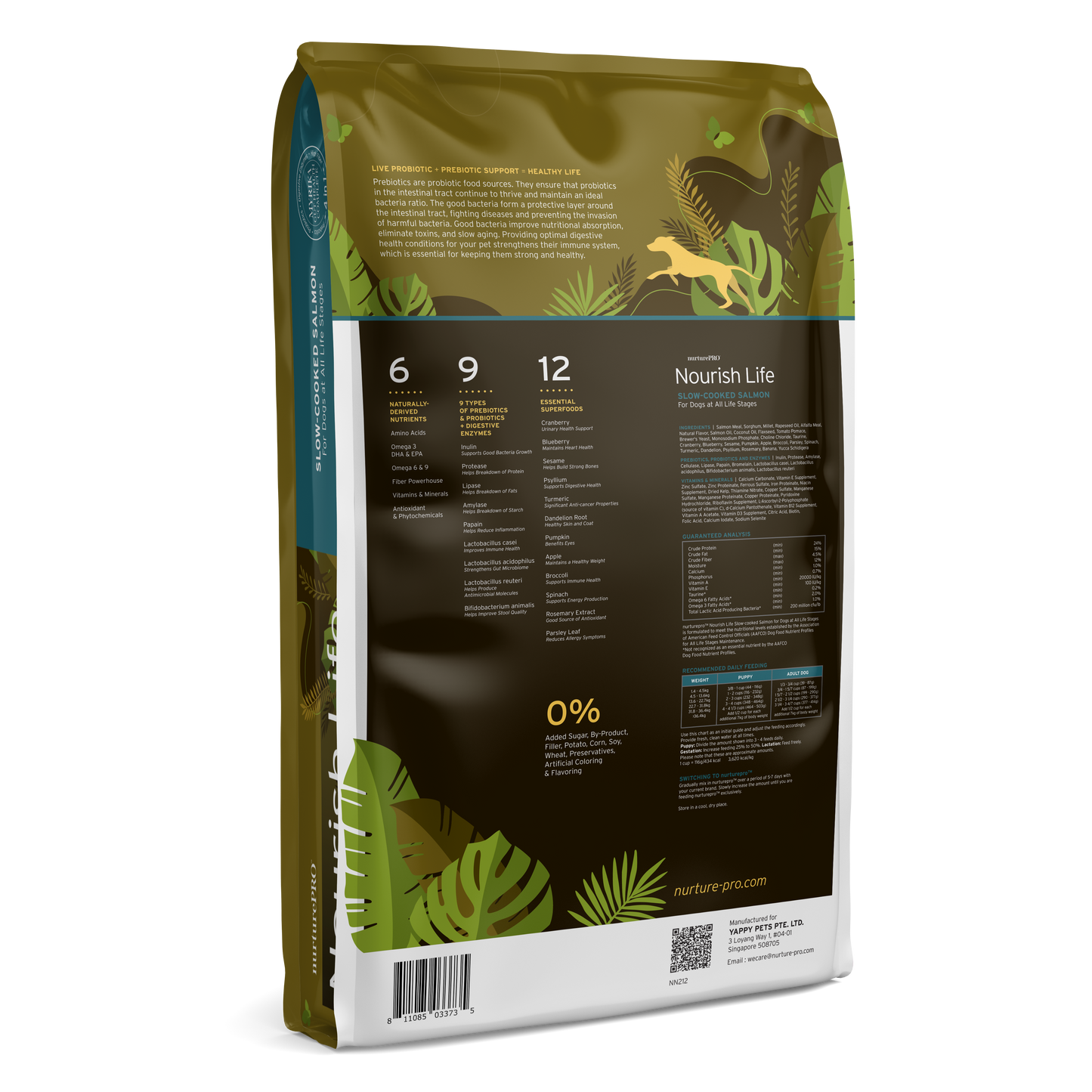 Nurture Pro Nourish Life Slow-cooked Dry Dog Food (Salmon)