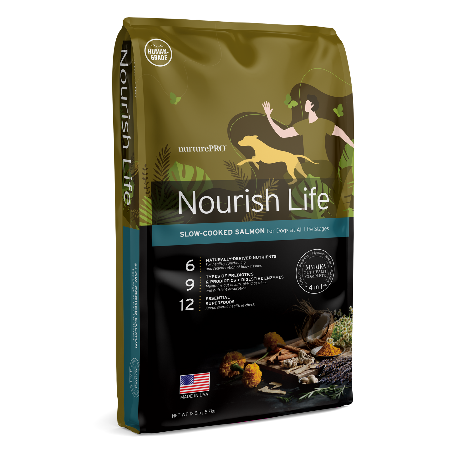 Nurture Pro Nourish Life Slow-cooked Dry Dog Food (Salmon)