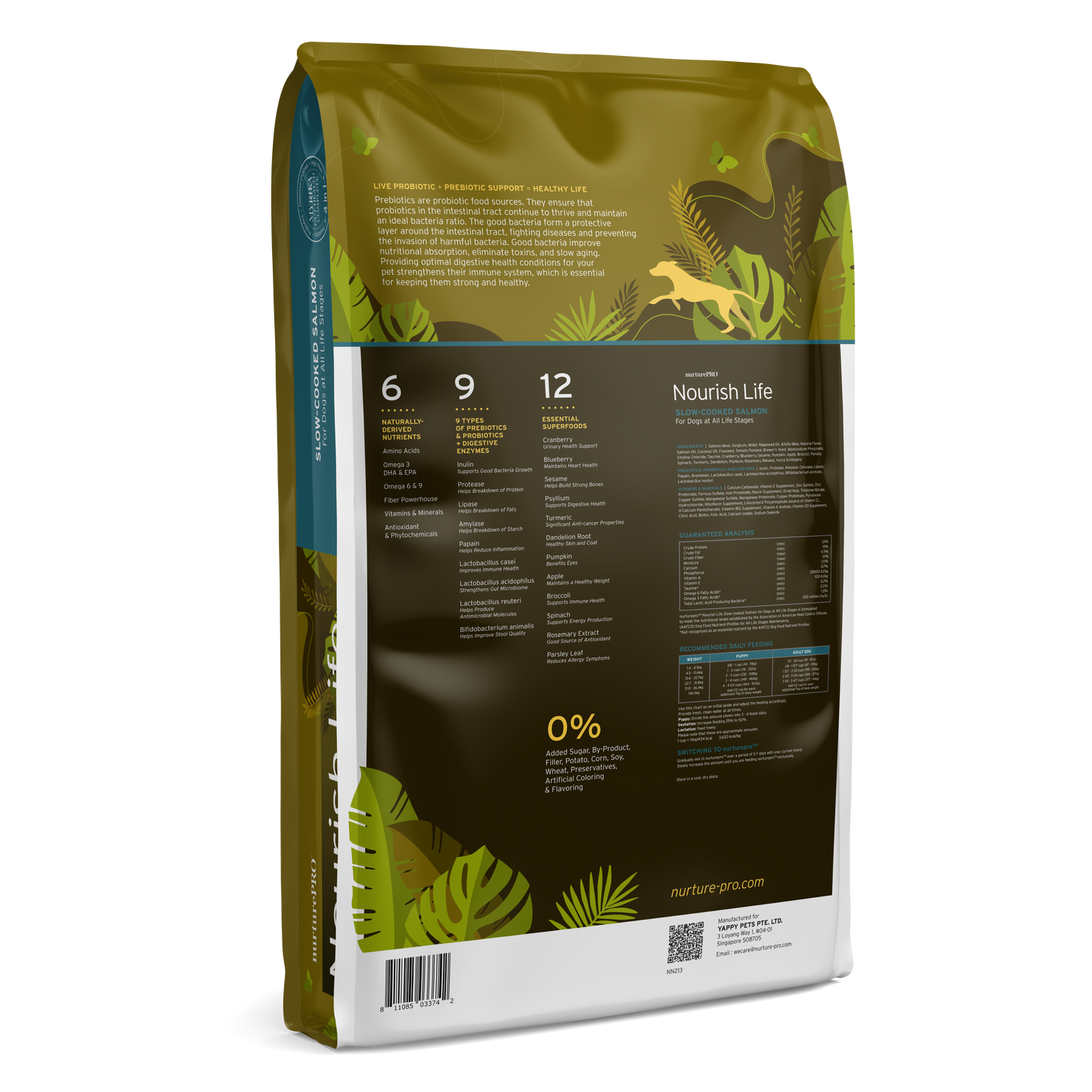 Nurture Pro Nourish Life Slow-cooked Dry Dog Food (Salmon)