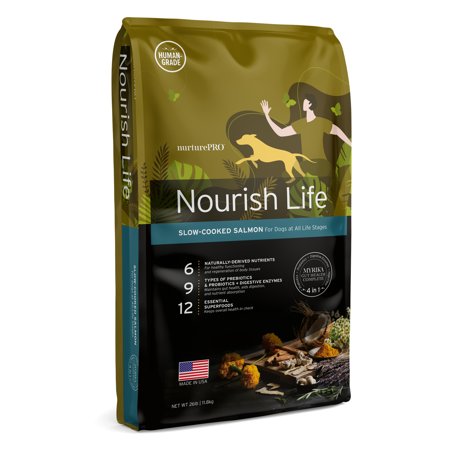 Nurture Pro Nourish Life Slow-cooked Dry Dog Food (Salmon)