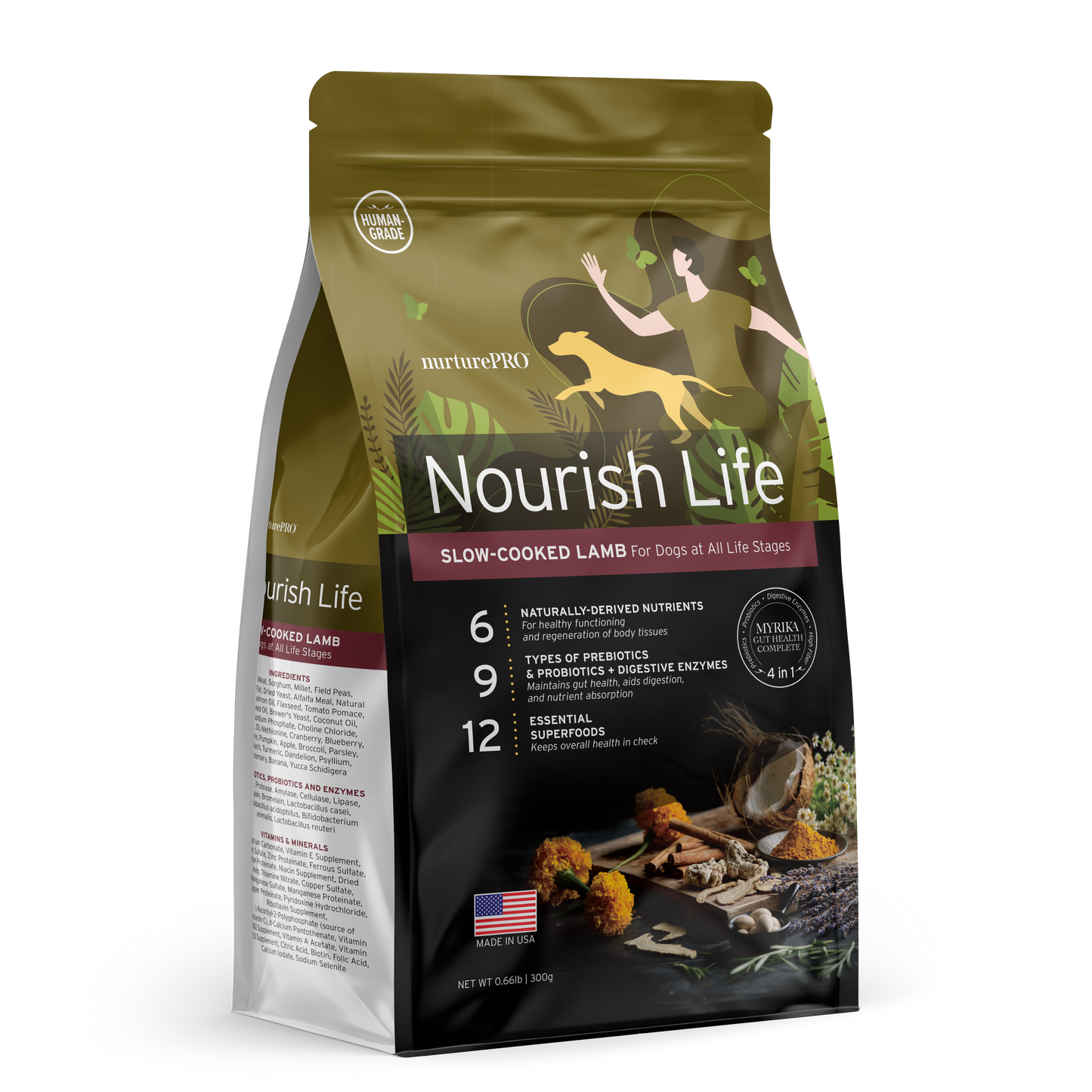 Nurture Pro Nourish Life Slow-cooked Dry Dog Food (Lamb)
