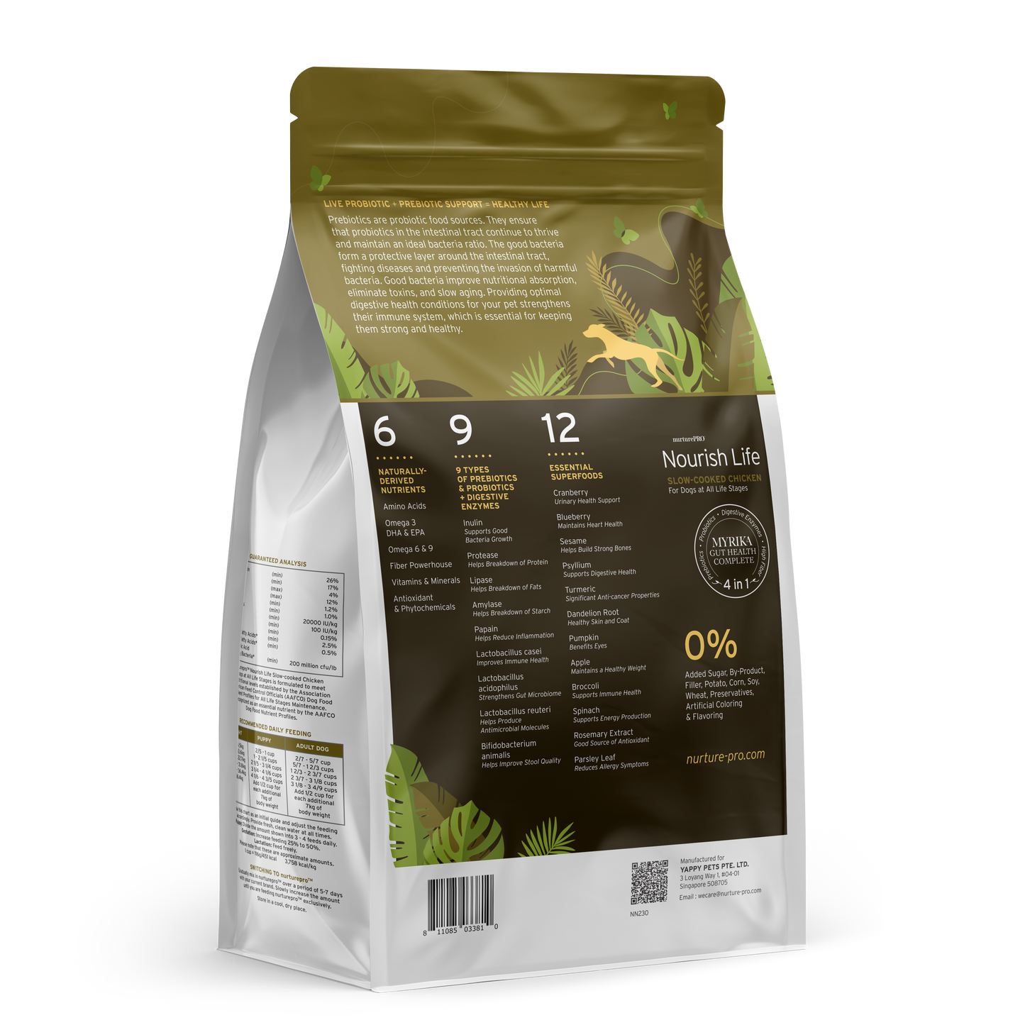Nurture Pro Nourish Life Slow-cooked Dry Dog Food (Chicken)