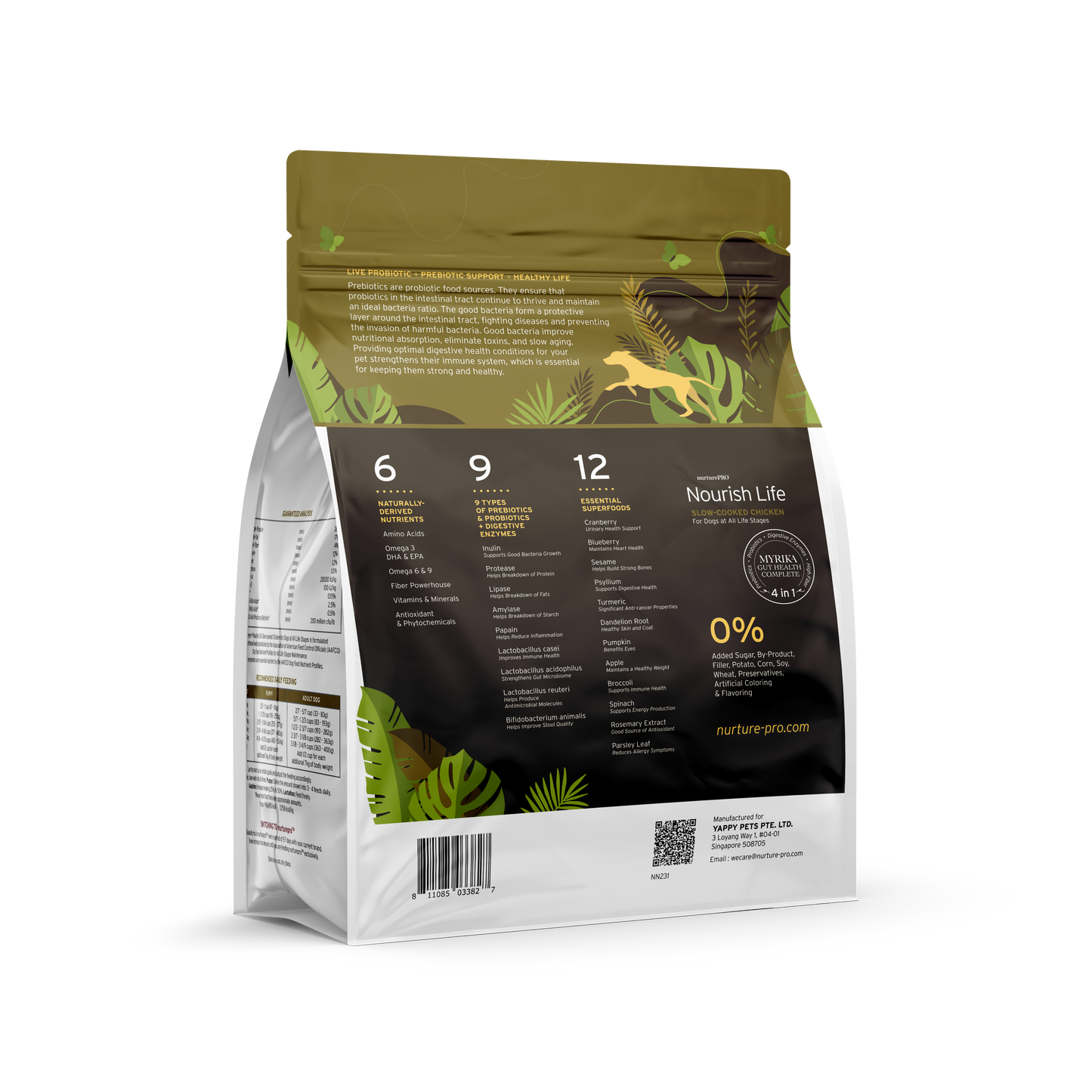 Nurture Pro Nourish Life Slow-cooked Dry Dog Food (Chicken)