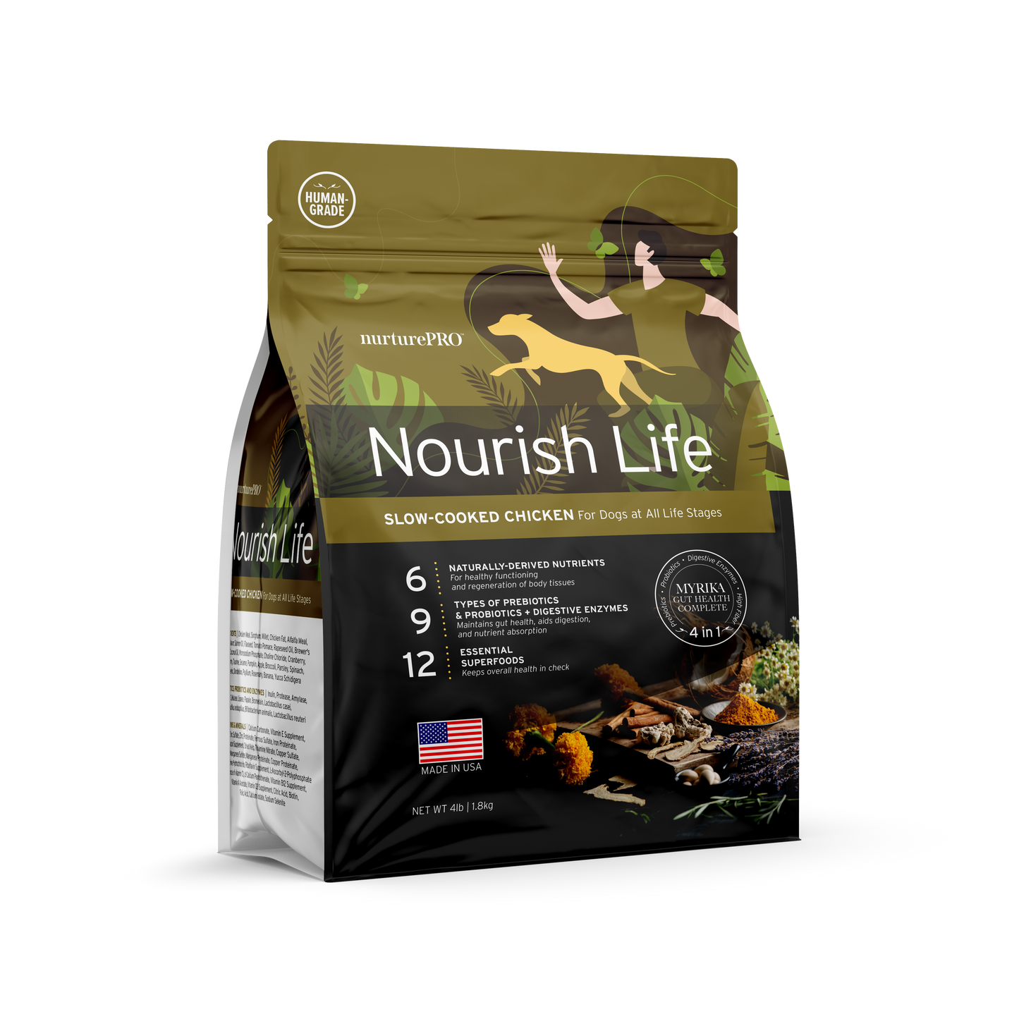 Nurture Pro Nourish Life Slow-cooked Dry Dog Food (Chicken)
