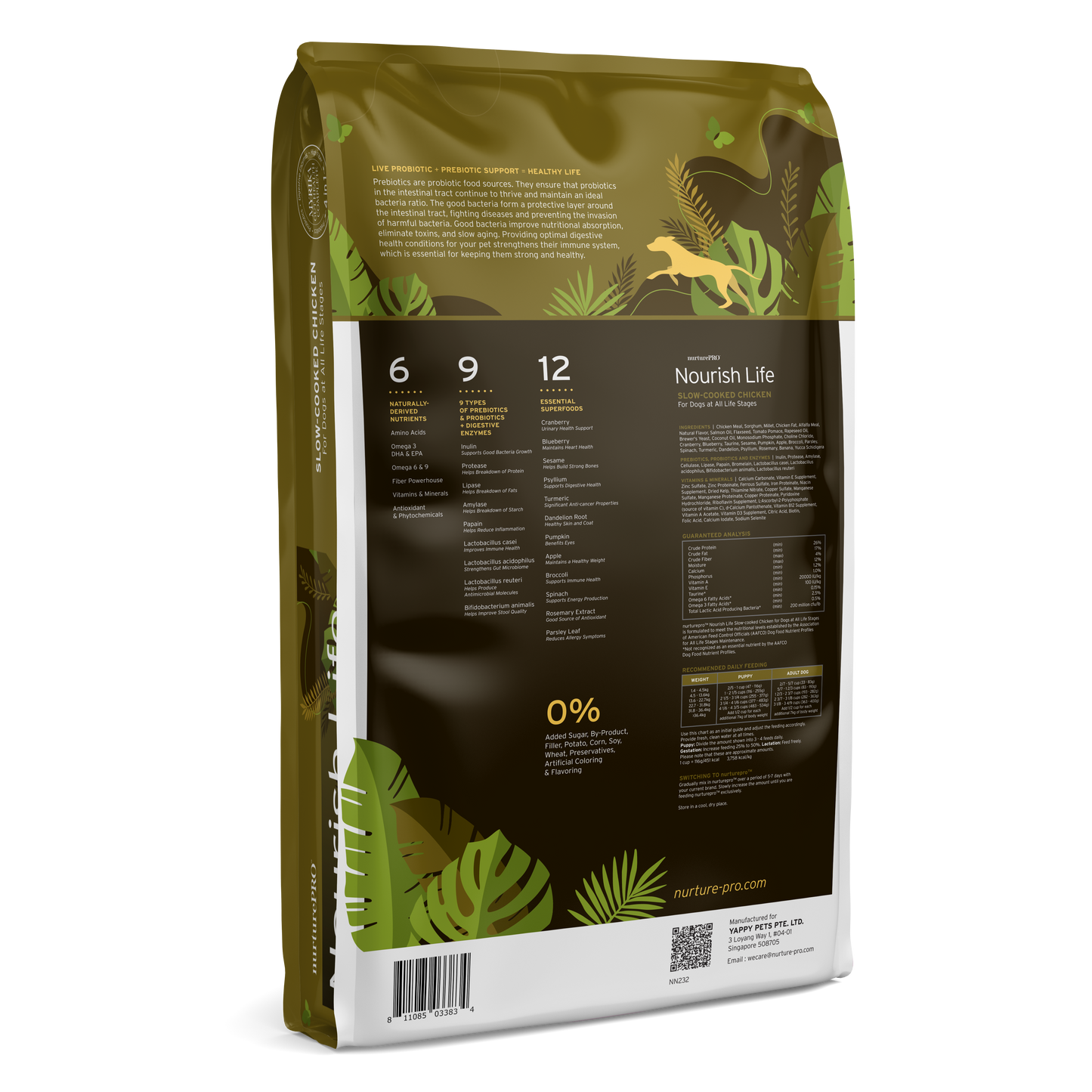 Nurture Pro Nourish Life Slow-cooked Dry Dog Food (Chicken)