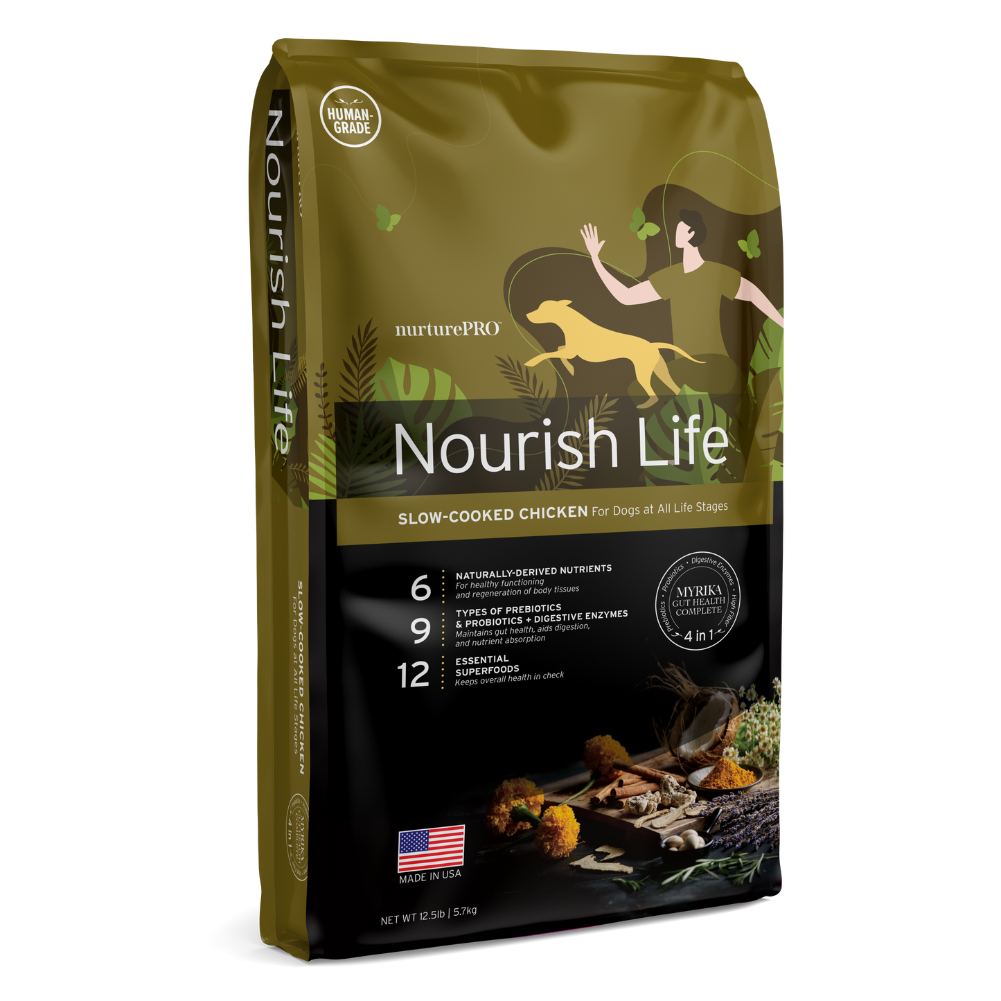 Nurture Pro Nourish Life Slow-cooked Dry Dog Food (Chicken)