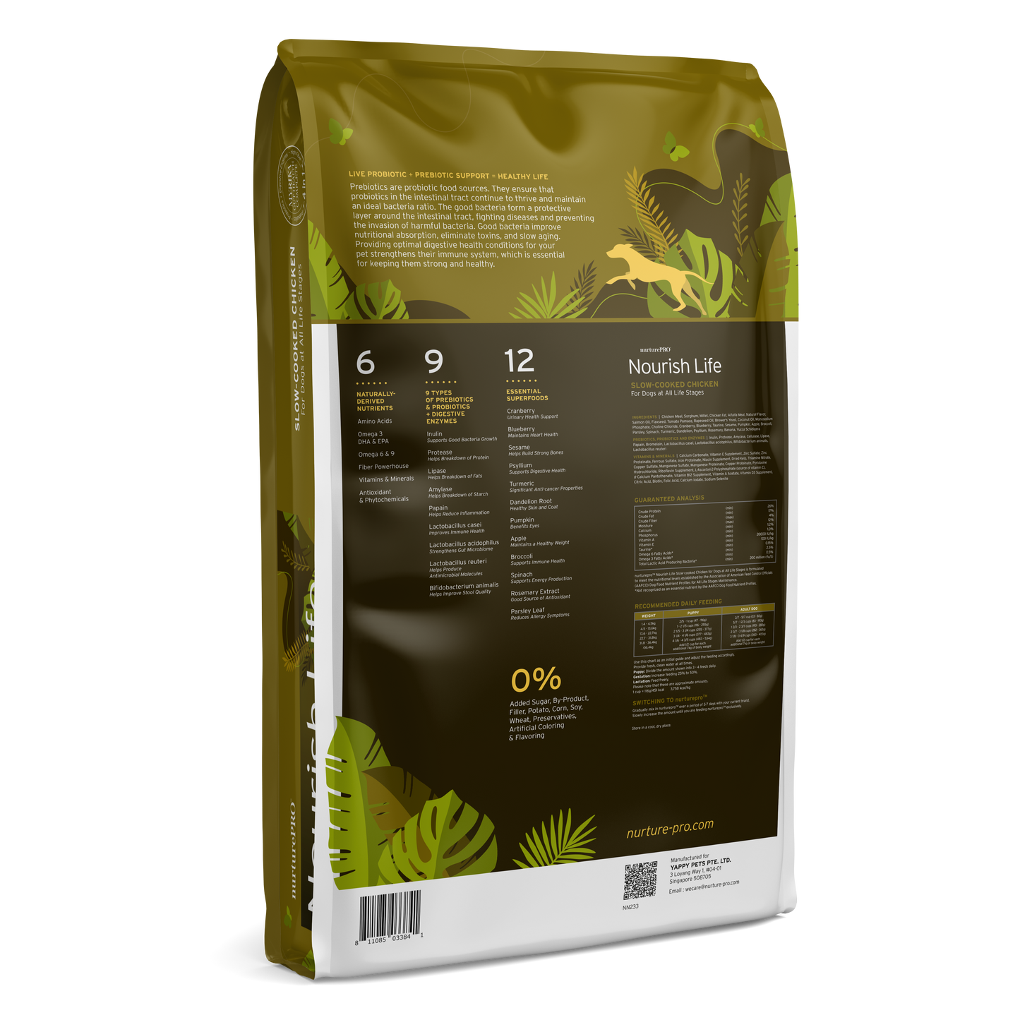 Nurture Pro Nourish Life Slow-cooked Dry Dog Food (Chicken)