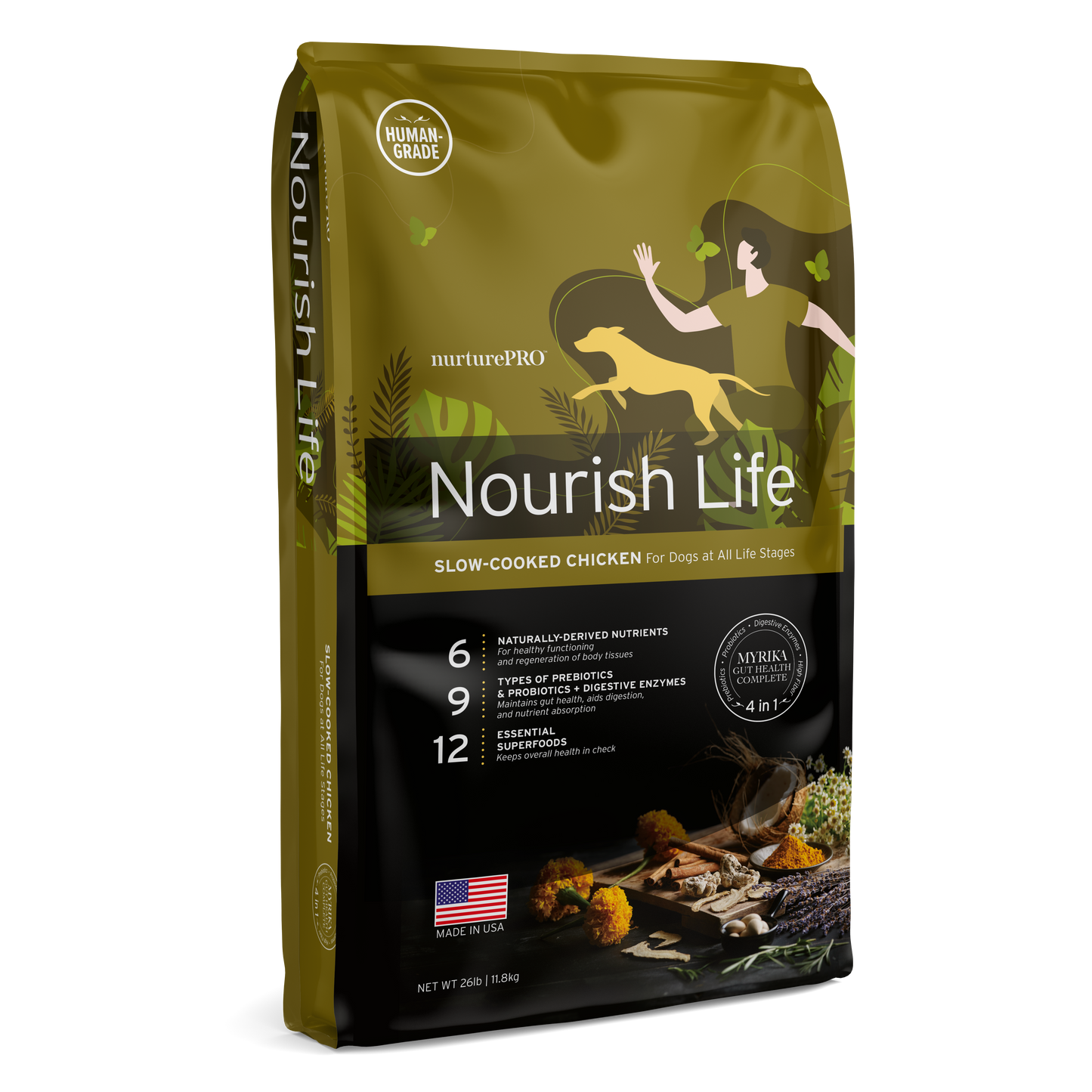 Nurture Pro Nourish Life Slow-cooked Dry Dog Food (Chicken)